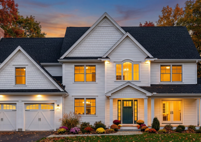 Hemlock Elevation Rendering Fall Twilight