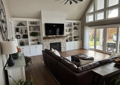 Hilltop Great Room Tarkka Homes, Custom Home Builder Southern NH 12.9.25