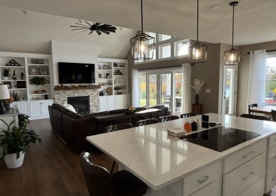Hilltop Great Room Kitchen (2) Tarkka Homes, Custom Home Builder Southern NH 12.9.25